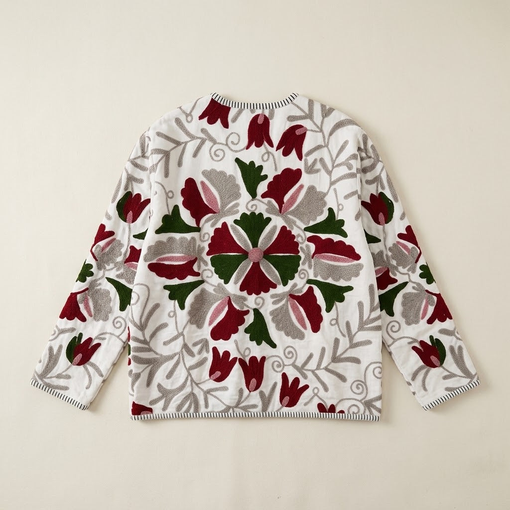 The Artisan Floral Embroidered Jacket