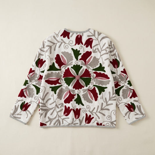 The Artisan Floral Embroidered Jacket