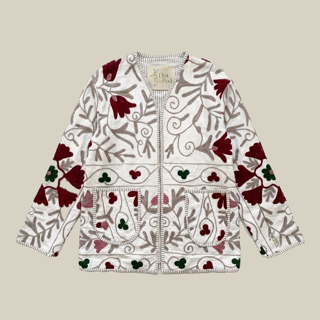 The Artisan Floral Embroidered Jacket