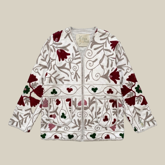 The Artisan Floral Embroidered Jacket